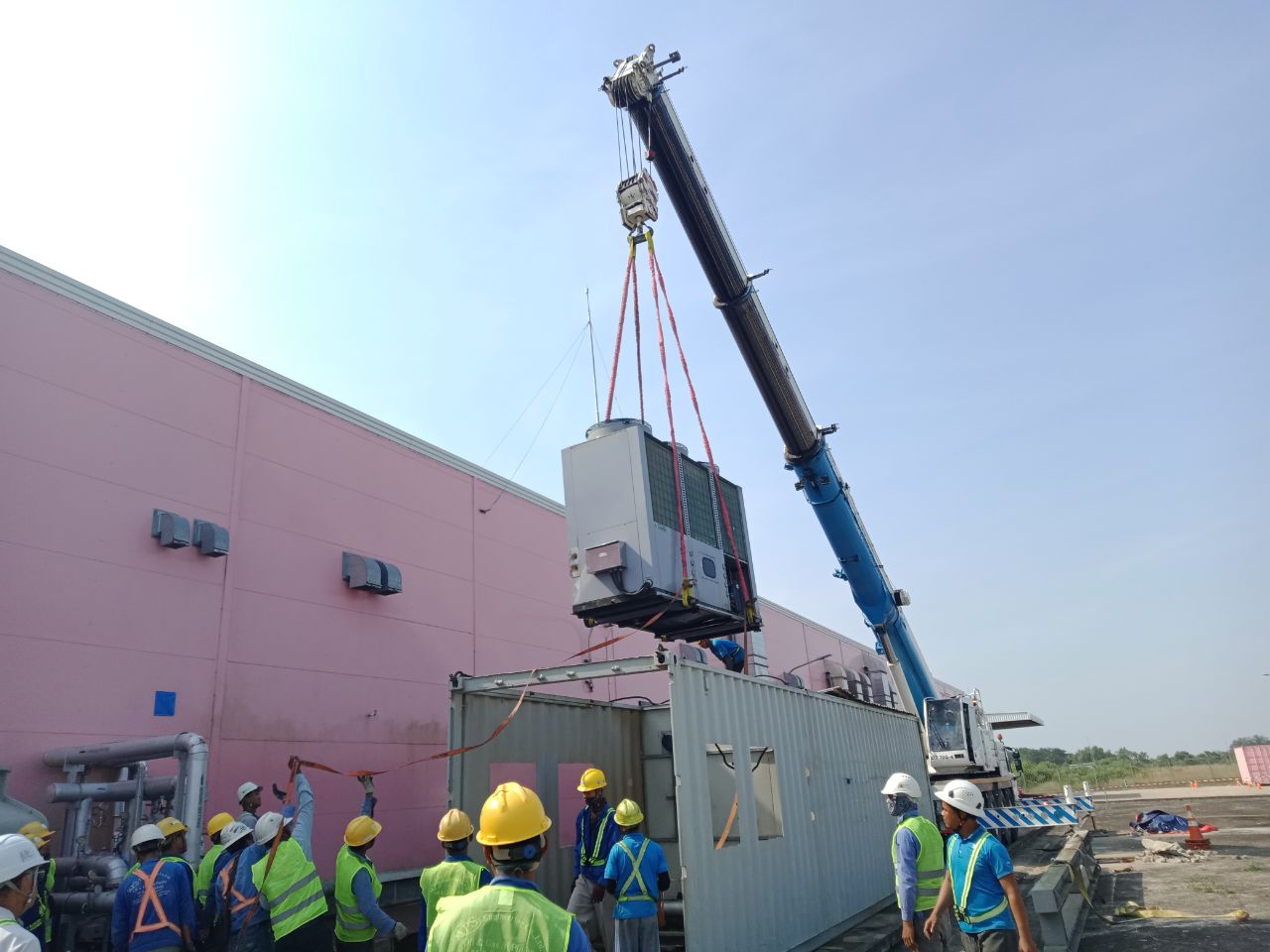 Chiller and Ice-Bank Installation